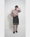 Mahkota Baju Melayu Set FS Adults - TAUPE