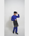 Mahkota Baju Melayu Set FS Kids - ROYAL BLUE