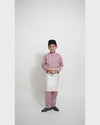 Mahkota Baju Melayu Set FS Kids - DUSTY PINK