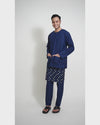 Bangsawan Baju Melayu Set Adults - NAVY
