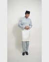 Mahkota Baju Melayu Set FS Adults - SILVER