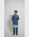 Bangsawan Baju Melayu Set Kids - TURQUOISE
