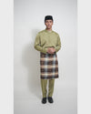 Mahkota Baju Melayu Set FS Adults - PISTACHIO