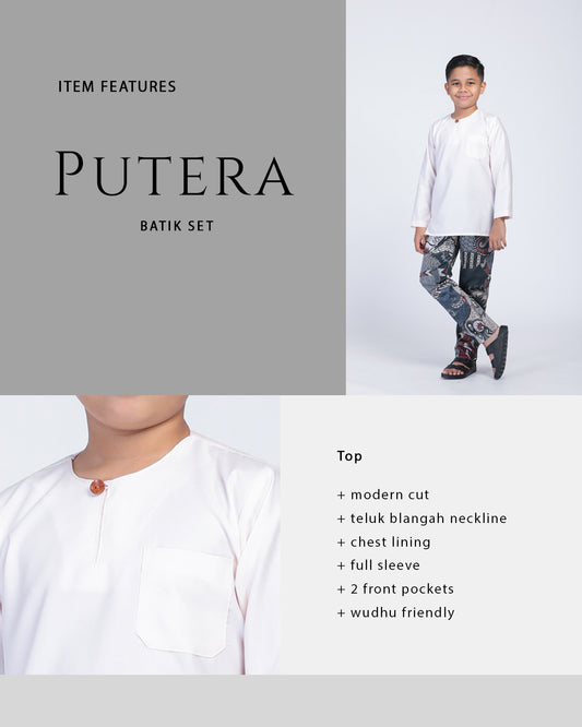 Putera Batik Set Kids - RIFQI